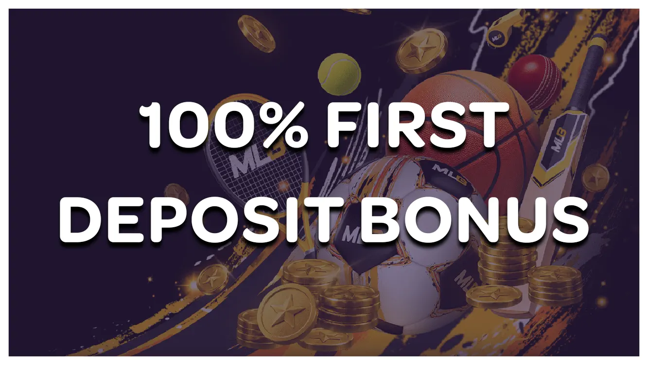 100% First Deposit Bonus