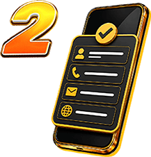 Complete your MelBet profile and activate your phone number