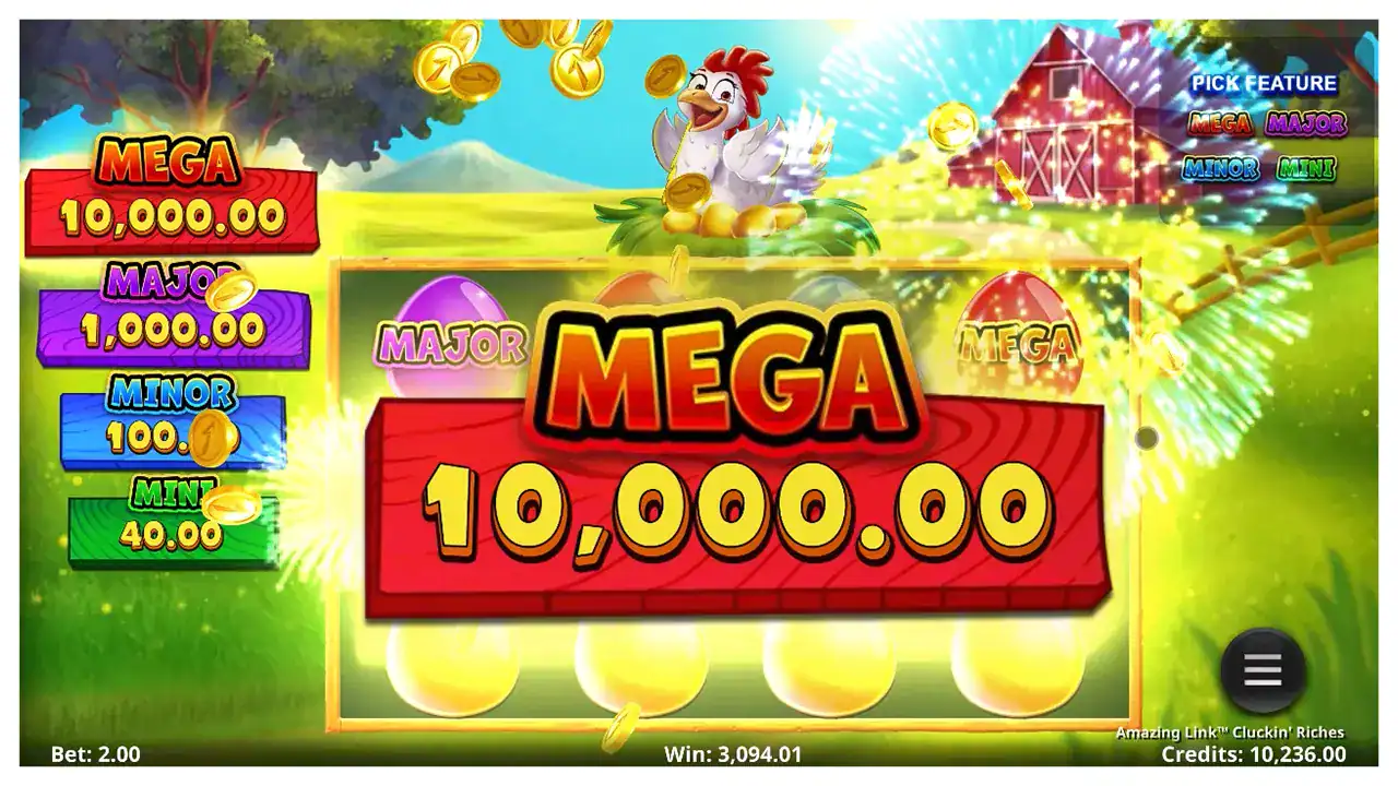 Amazing Link Cluckin' Riches s2