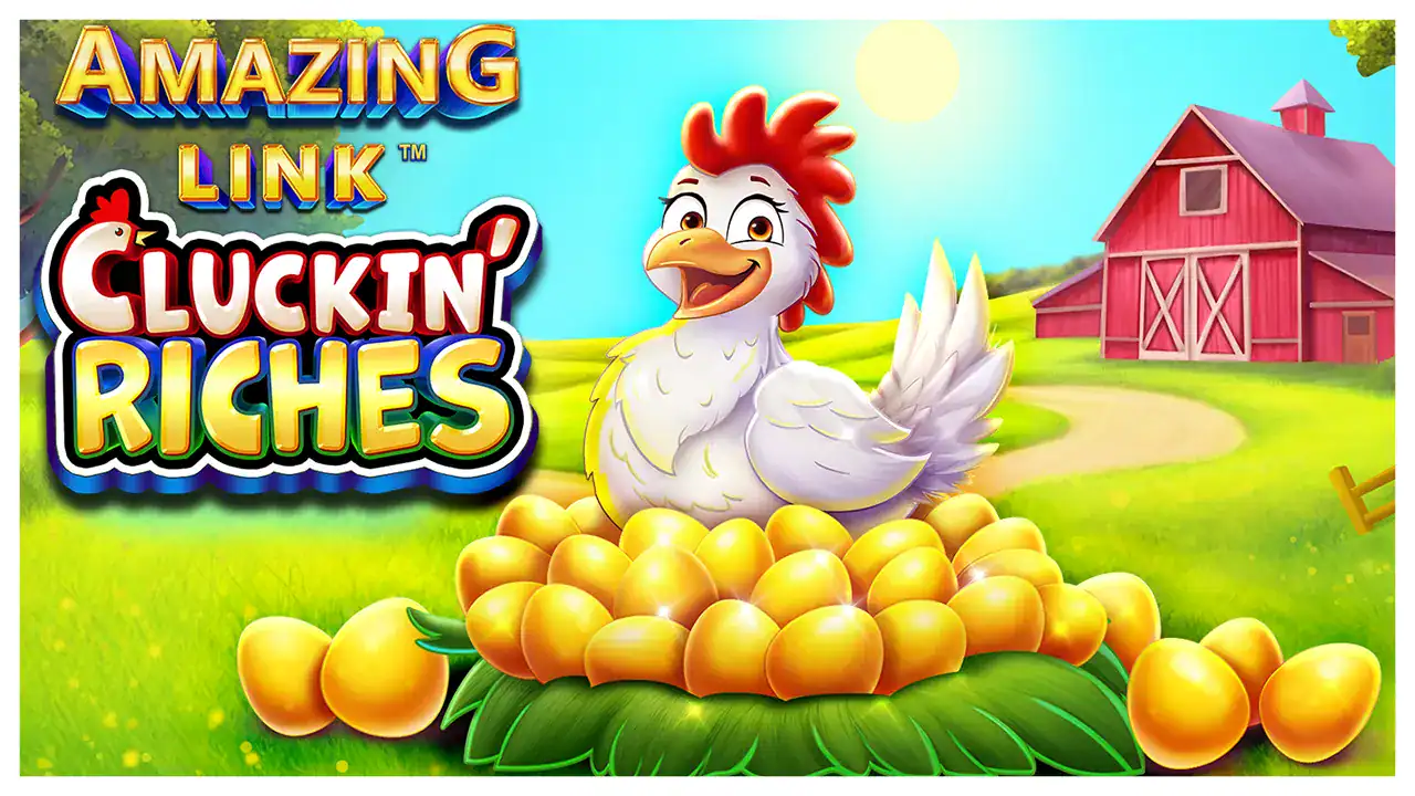 Amazing Link Cluckin' Riches slot cover
