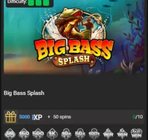 Achievements Wager Games_Big Bass Splash