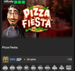 Achievements Wager Games_Pizza Fiesta