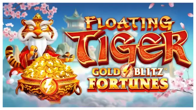 Floating Tiger Gold Blitz Fortunes slot cover