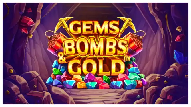 Gems Bombs & Gold slot cover