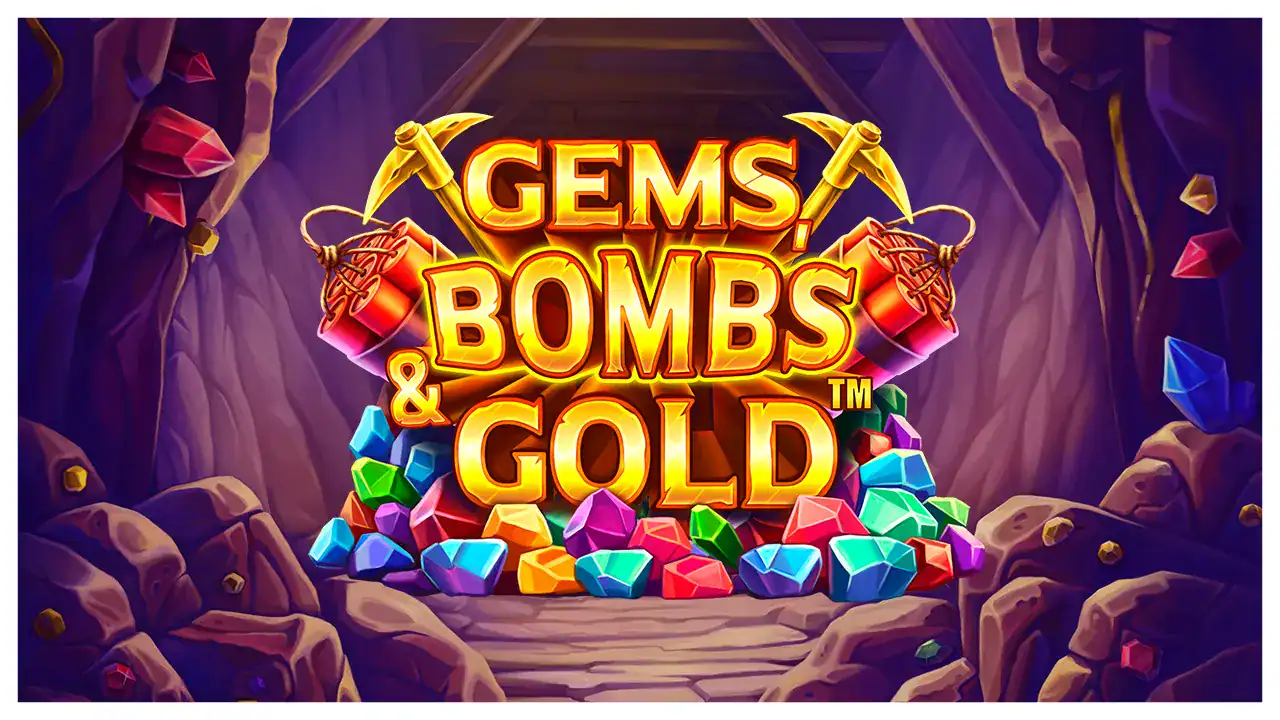 Gems Bombs & Gold slot cover