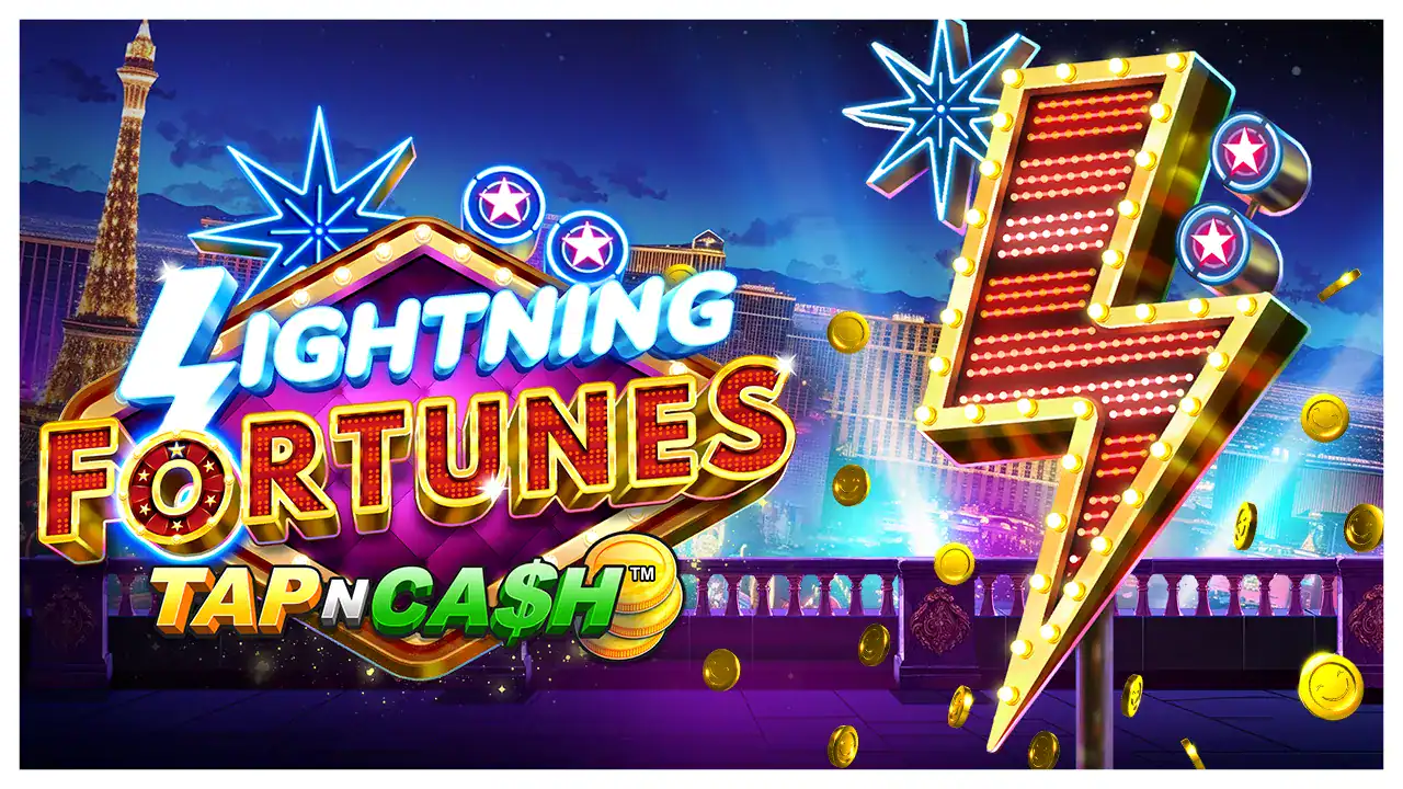 Lightning Fortunes Tap n Cash slot cover