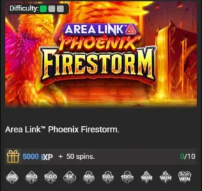 Achievements Wager Games II_Area Link Phoenix Firestorm