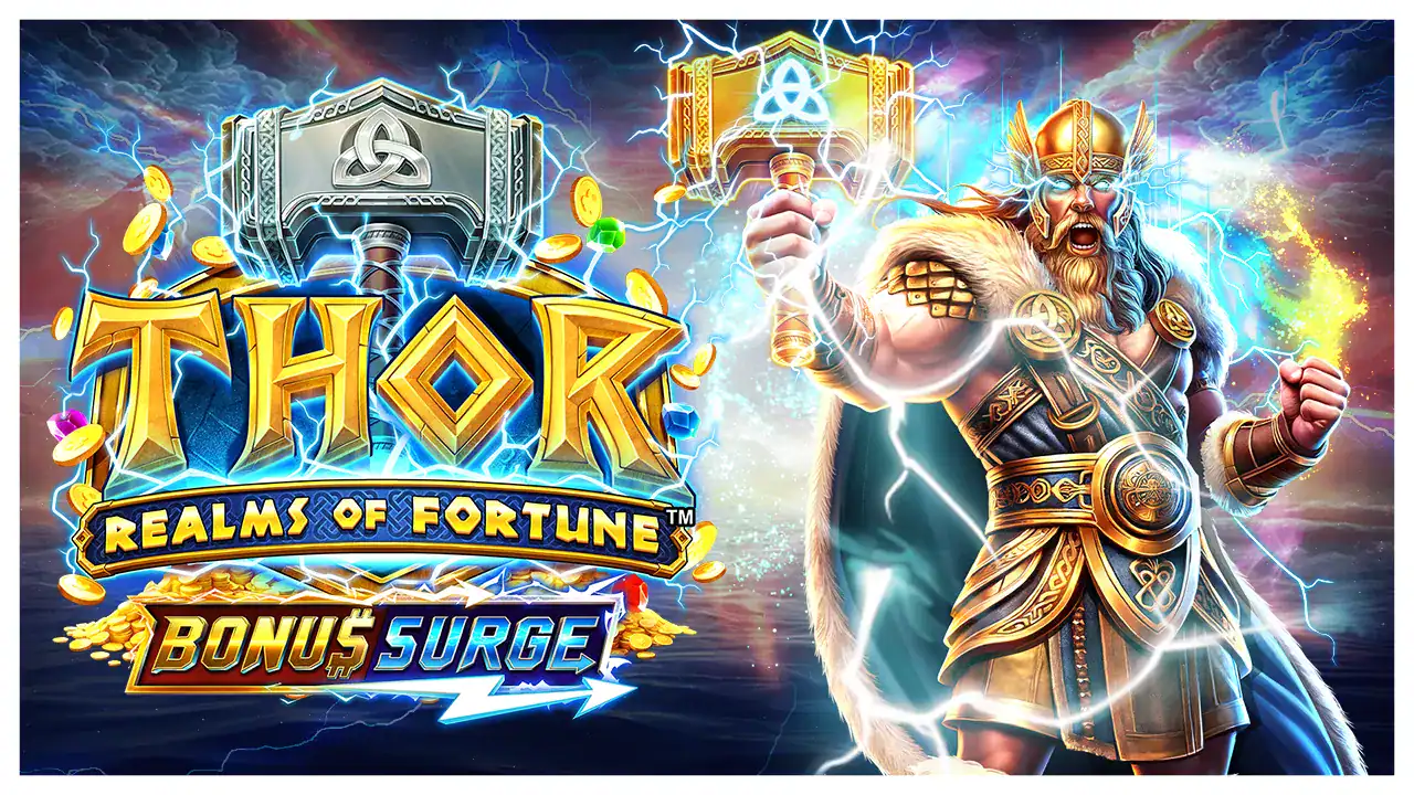 Thor Realms of Fortune slot cover
