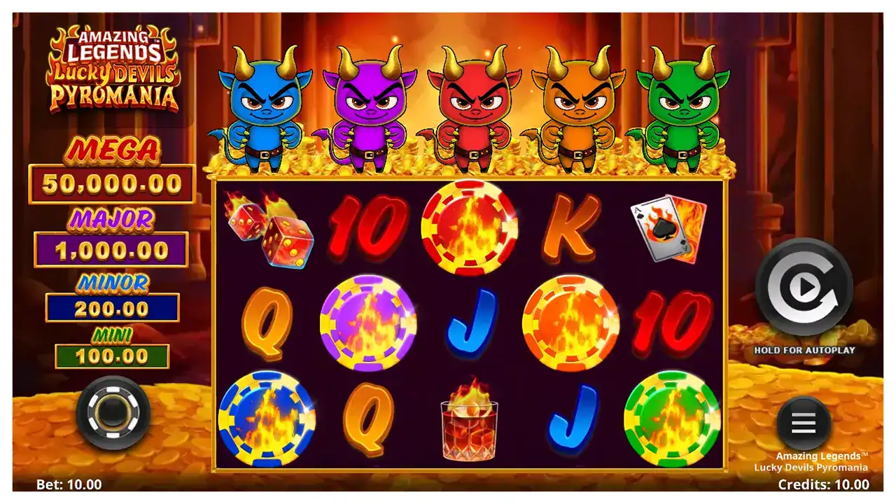 Amazing Legends Lucky Devils Pyromania s1