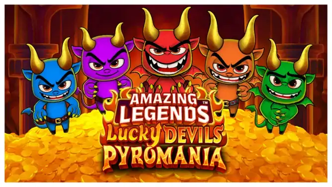 Amazing Legends Lucky Devils Pyromania slot cover