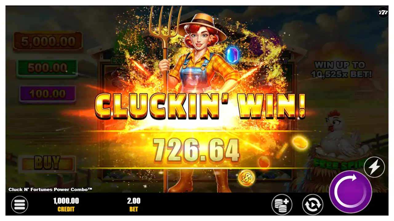 Cluck N’ Fortunes Power Combo s2 Cluck N’ Fortunes Power Combo s2