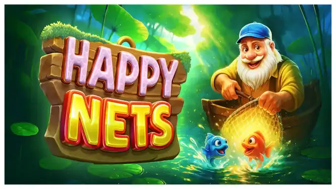 Happy Nets slot cover