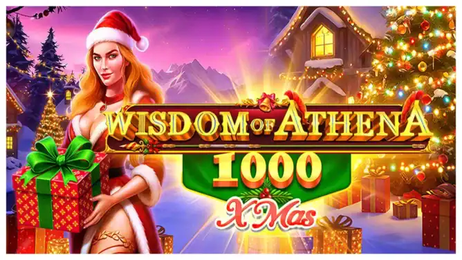 Wisdom of Athena 1000 Xmas slot cover