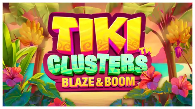 Tiki-Clusters-Blaze-Boom-slot-cover