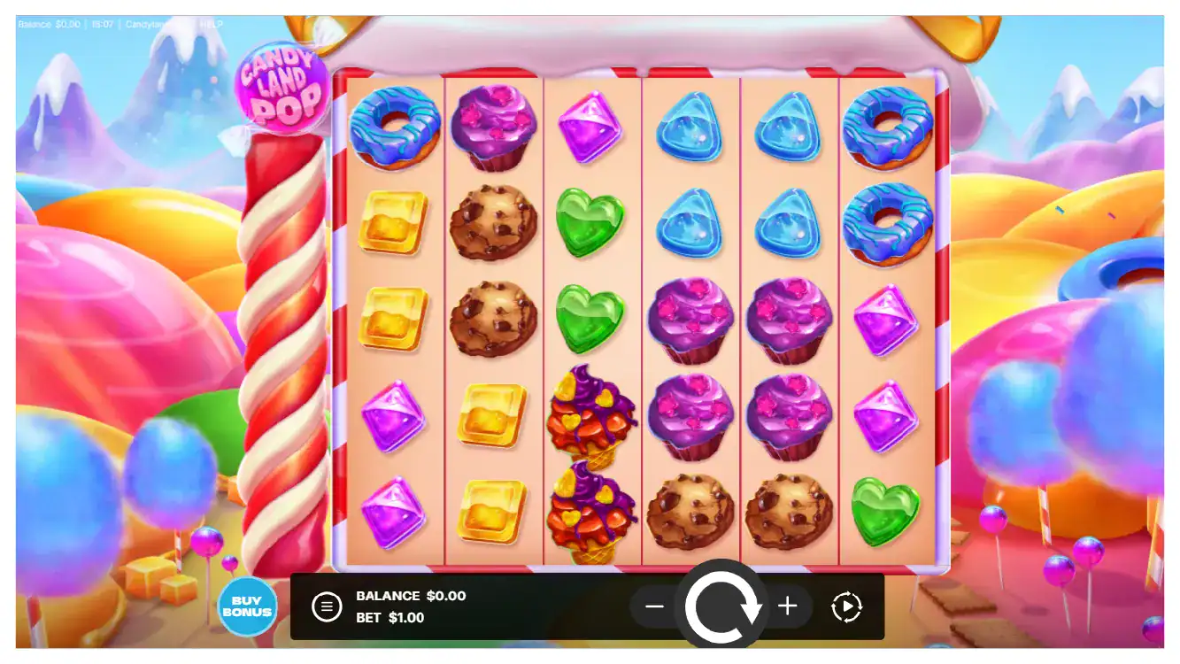 Candyland Pop - Colorful Candy Game for Casino Enthusiasts Candyland Pop s1