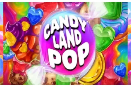Vibrant Candyland Pop game featuring colorful candies, perfect for casino entertainment and online g.